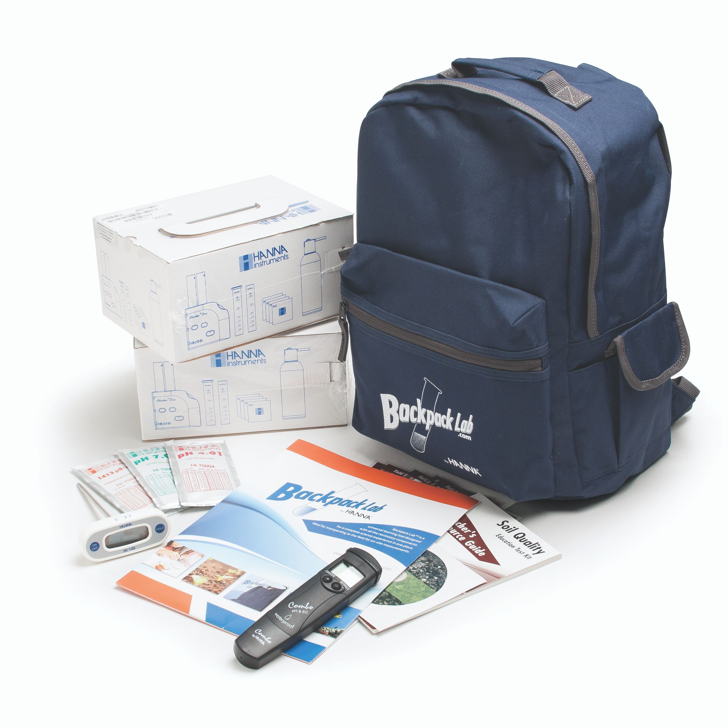 Test komplet za testiranje kvaliteta zemlje Backpack lab- HI3896BP