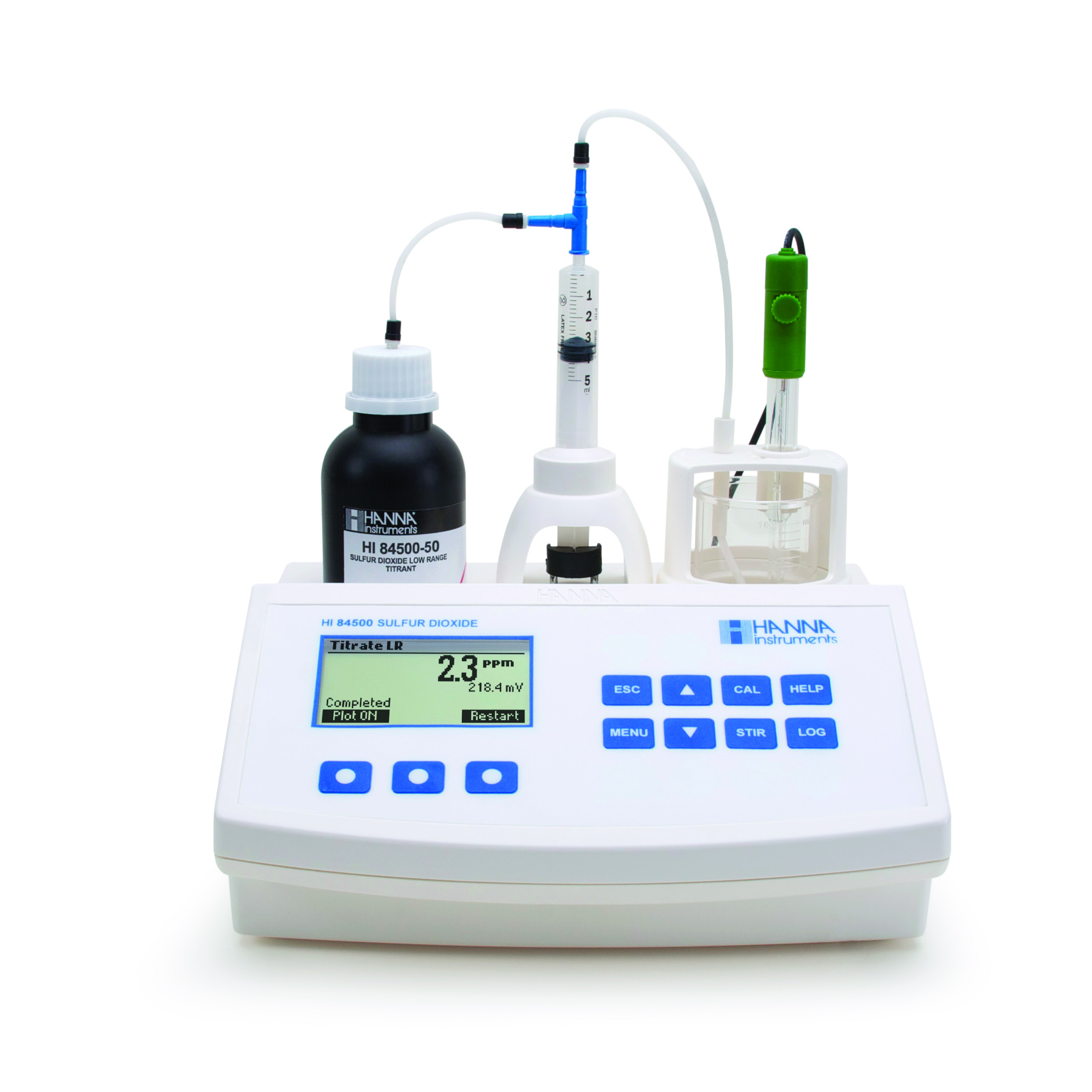 Mini titrator za određivanje sumpor-dioksida - HI84500-02